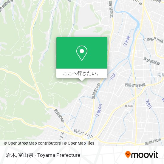 岩木地図
