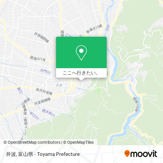 井波地図