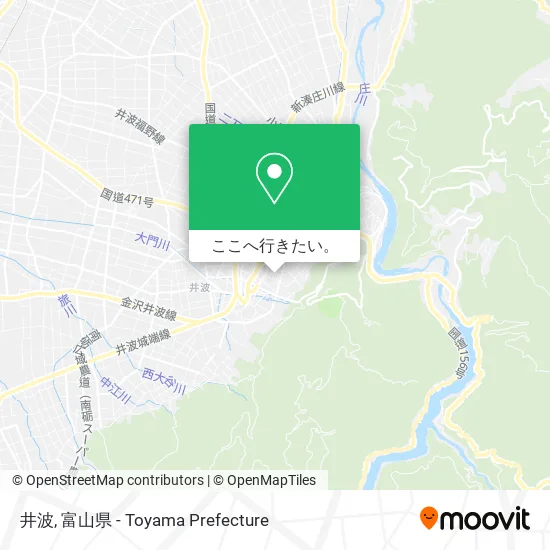 井波地図