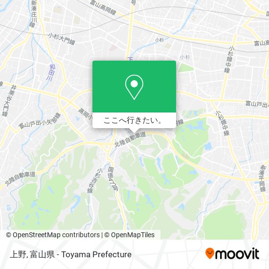 上野地図