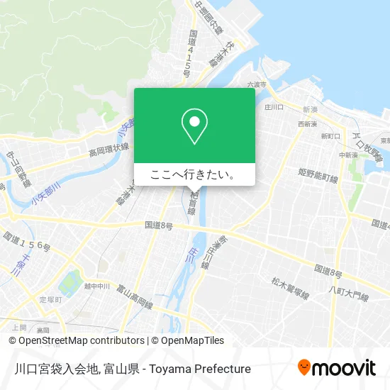 川口宮袋入会地地図