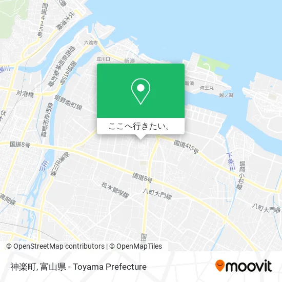 神楽町地図