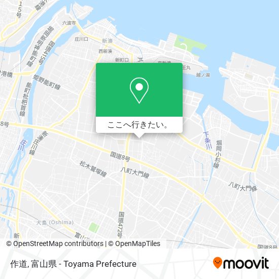作道地図