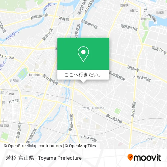 若杉地図