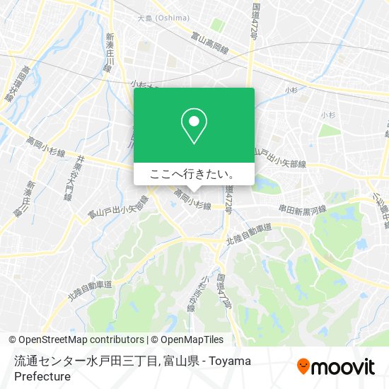 流通センター水戸田三丁目地図