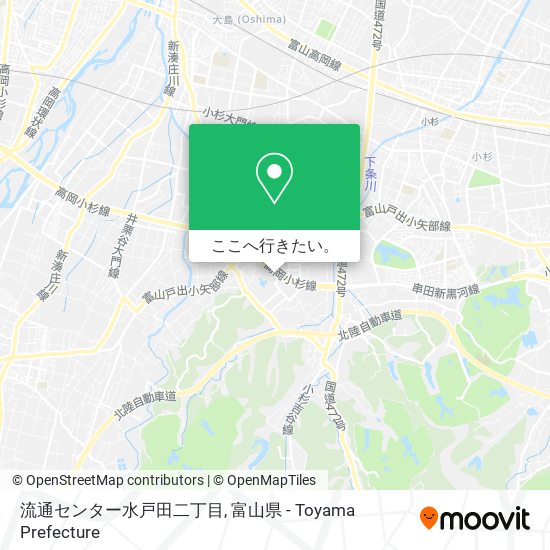 流通センター水戸田二丁目地図