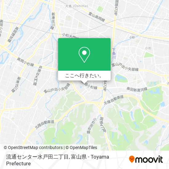 流通センター水戸田二丁目地図