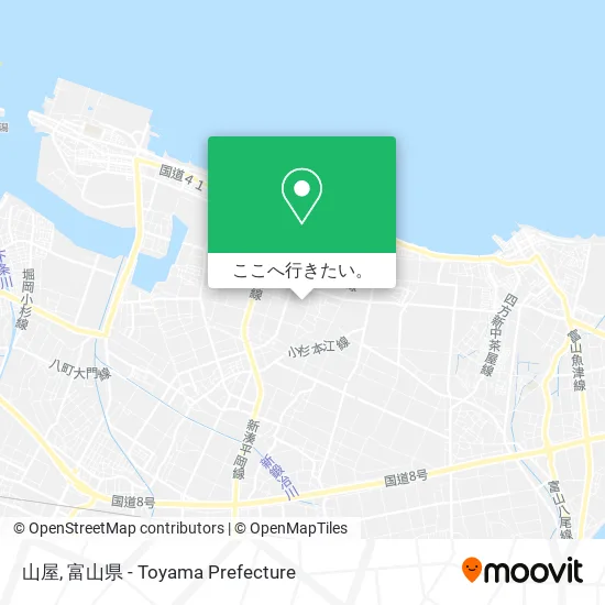 山屋地図