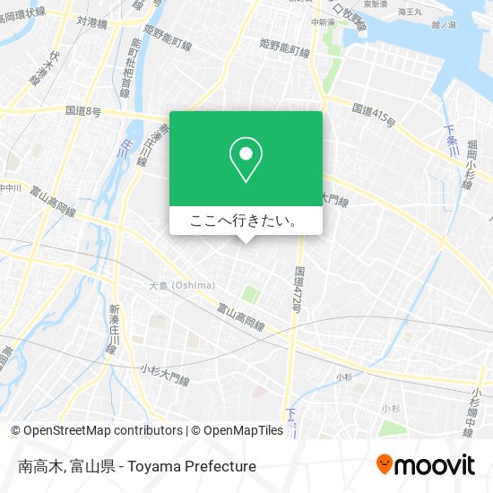 南高木地図