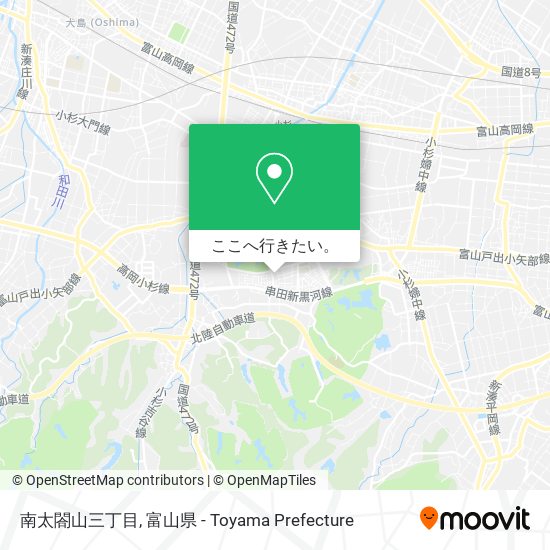南太閤山三丁目地図