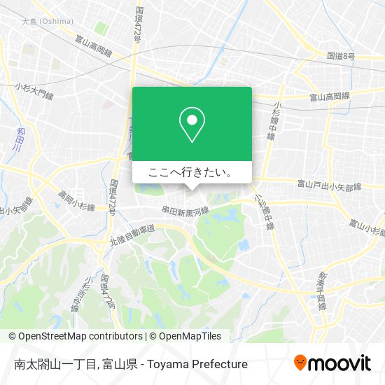 南太閤山一丁目地図
