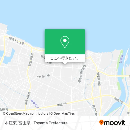 本江東地図