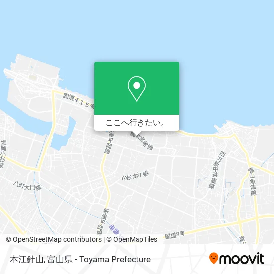 本江針山地図