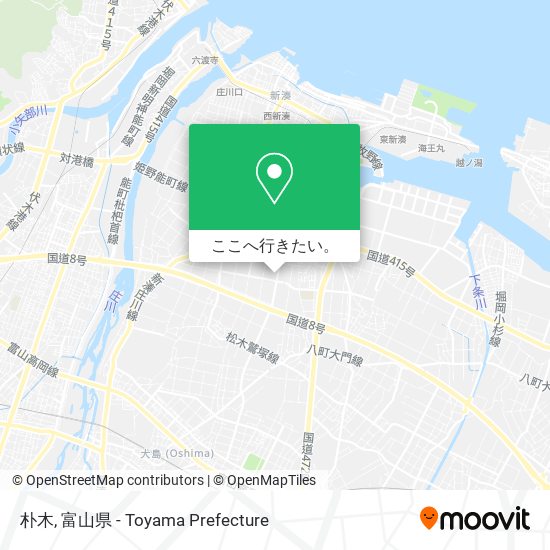 朴木地図