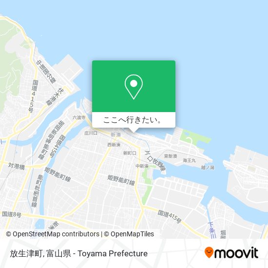 放生津町地図
