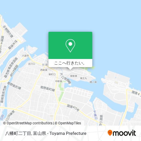 八幡町二丁目地図