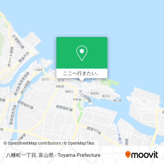 八幡町一丁目地図