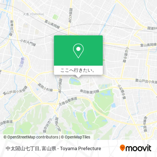 中太閤山七丁目地図