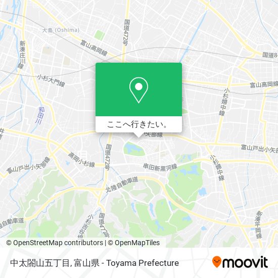中太閤山五丁目地図