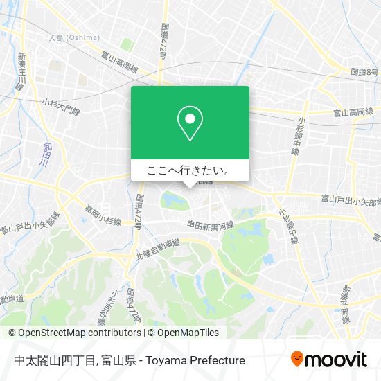 中太閤山四丁目地図