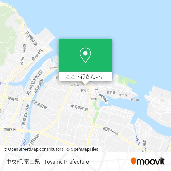中央町地図