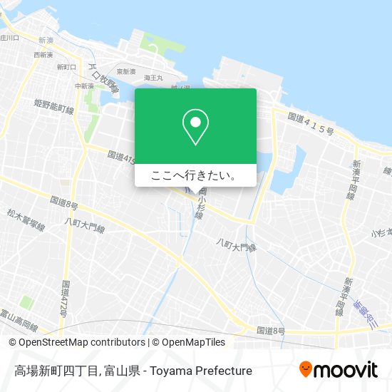 高場新町四丁目地図
