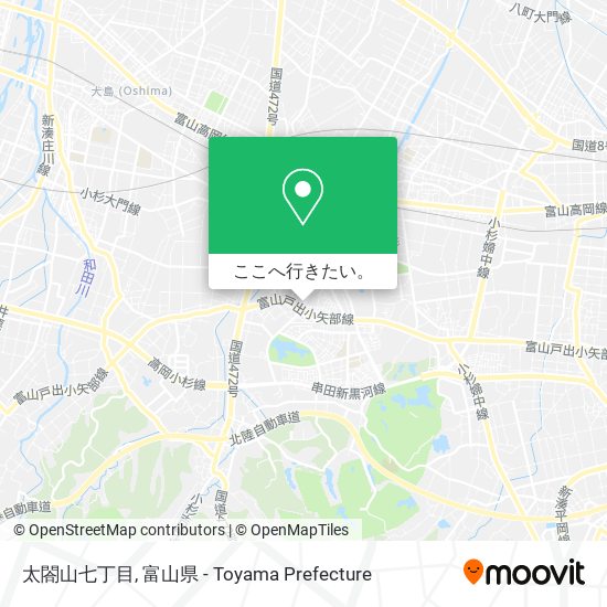 太閤山七丁目地図
