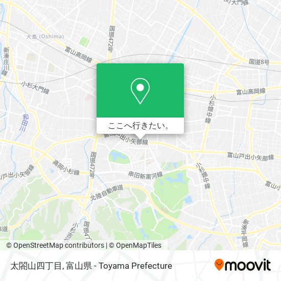 太閤山四丁目地図