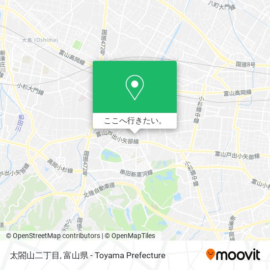 太閤山二丁目地図