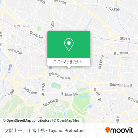 太閤山一丁目地図