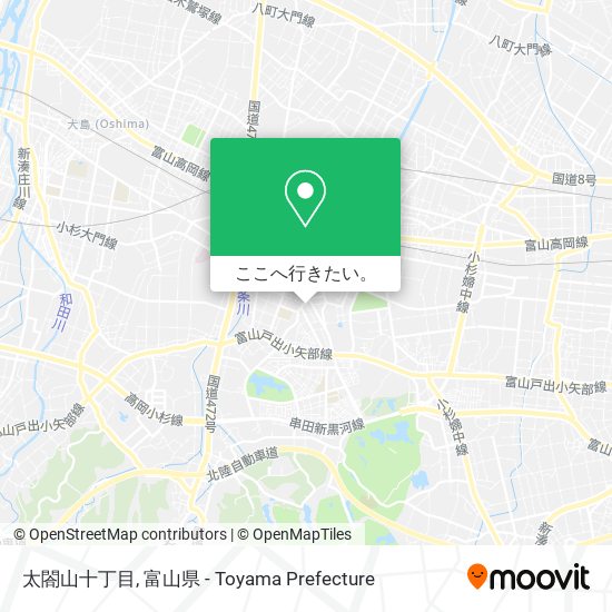 太閤山十丁目地図