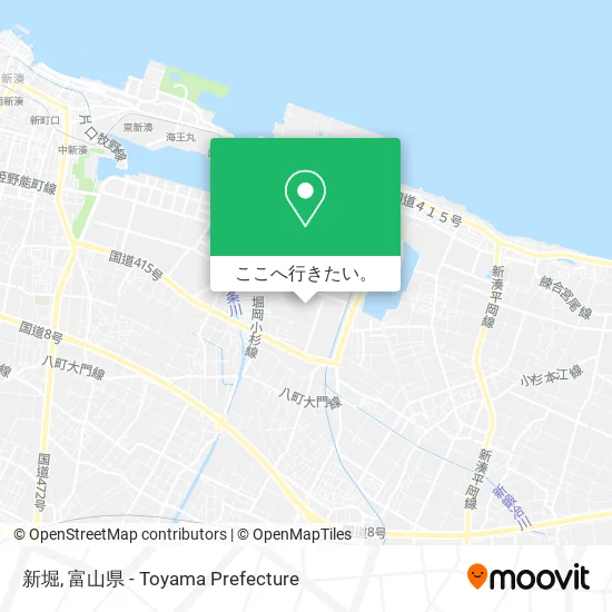 新堀地図