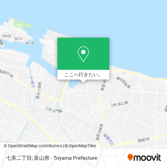 七美二丁目地図