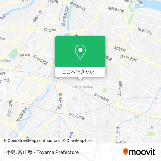 小島地図