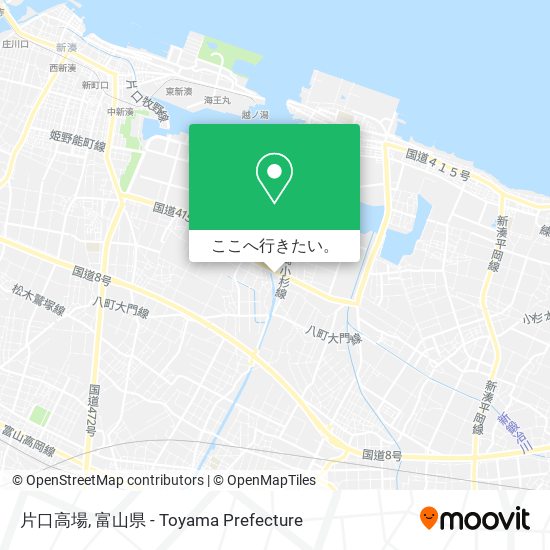 片口高場地図