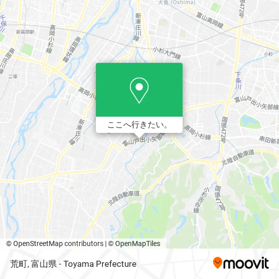 荒町地図