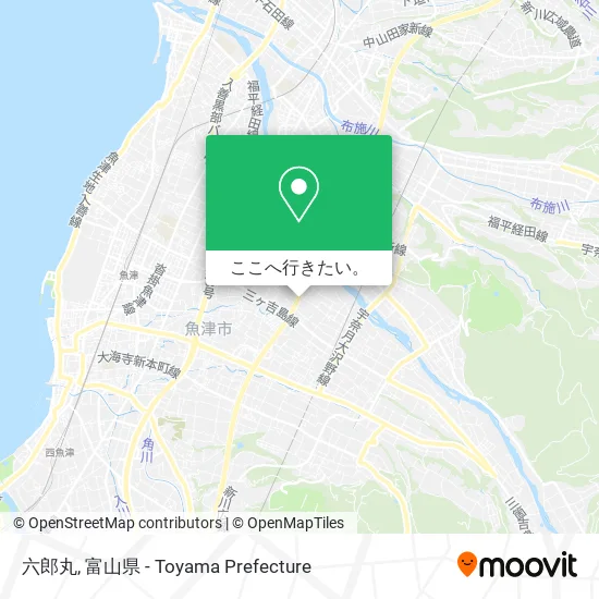六郎丸地図