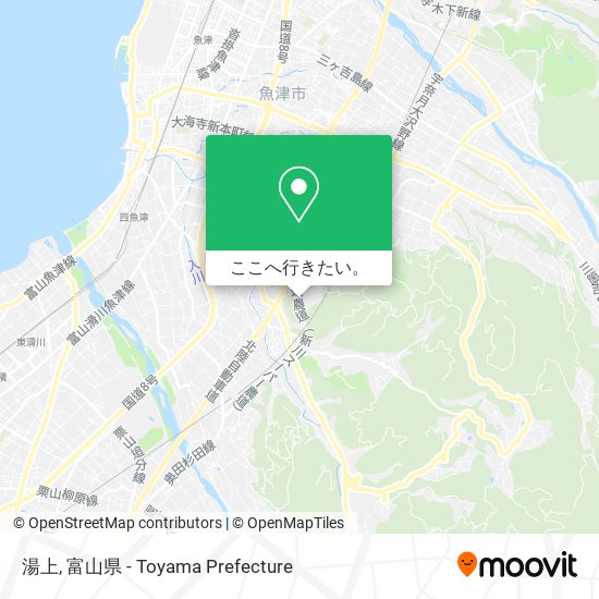 湯上地図