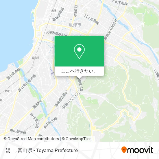 湯上地図