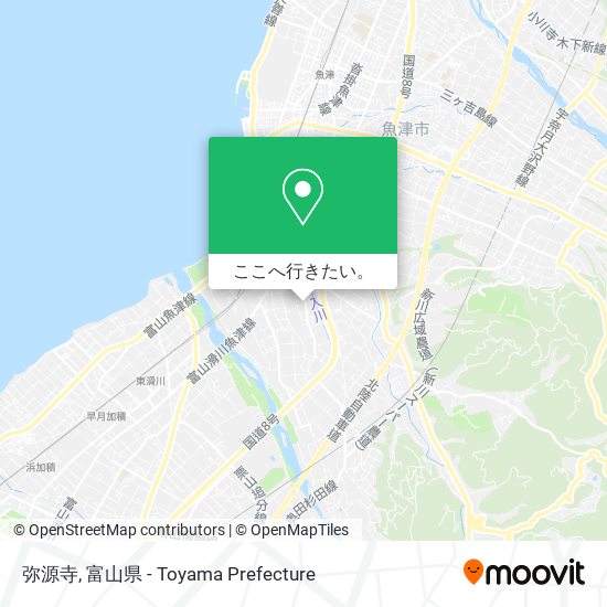 弥源寺地図