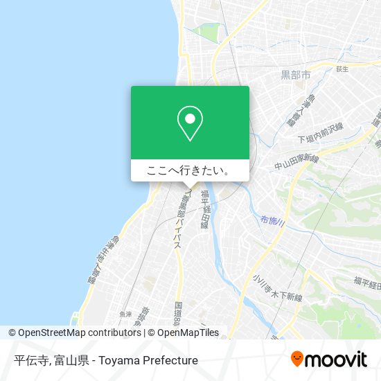 平伝寺地図