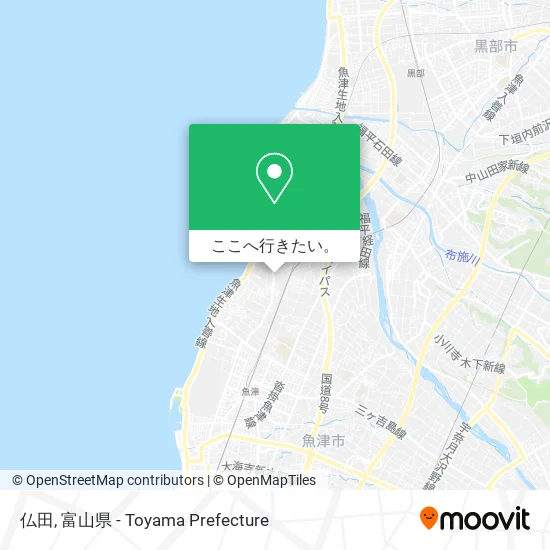 仏田地図