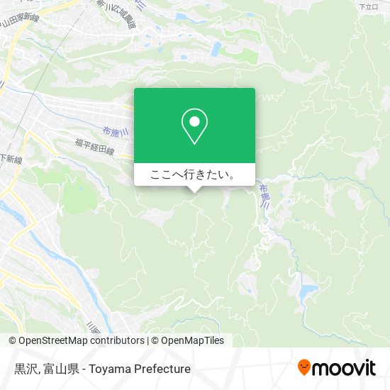 黒沢地図