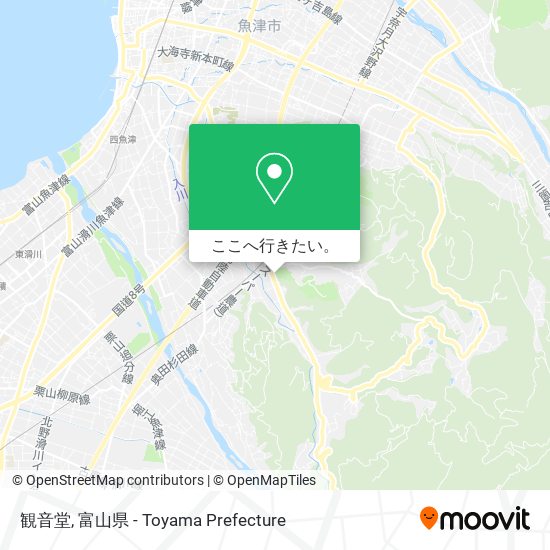 観音堂地図
