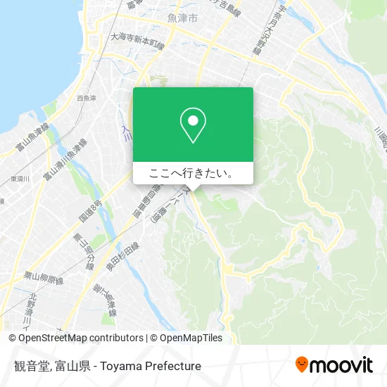 観音堂地図