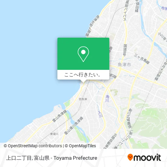 上口二丁目地図