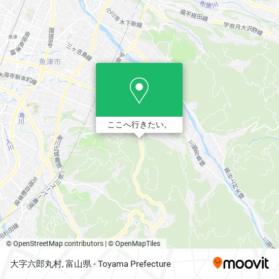 大字六郎丸村地図