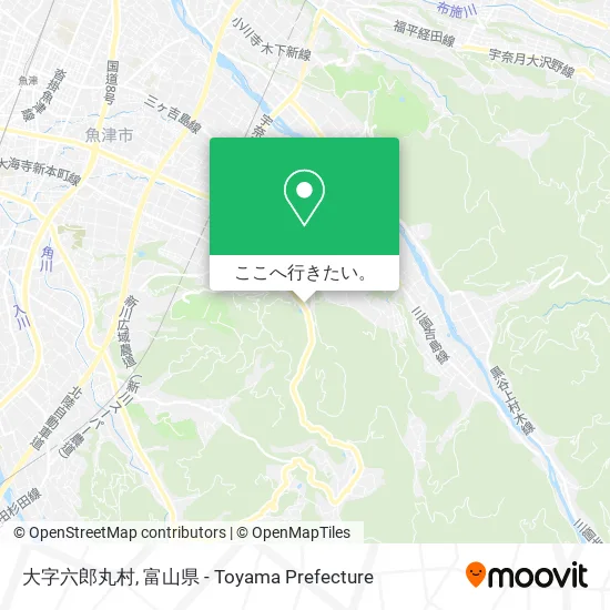 大字六郎丸村地図