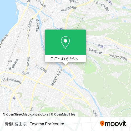 青柳地図