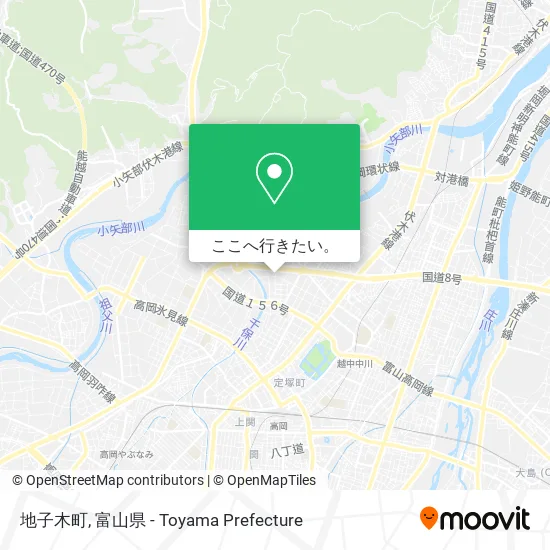 地子木町地図